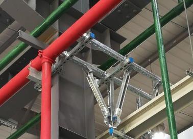 河池该抗震支架的整体式支吊架结构协调性好